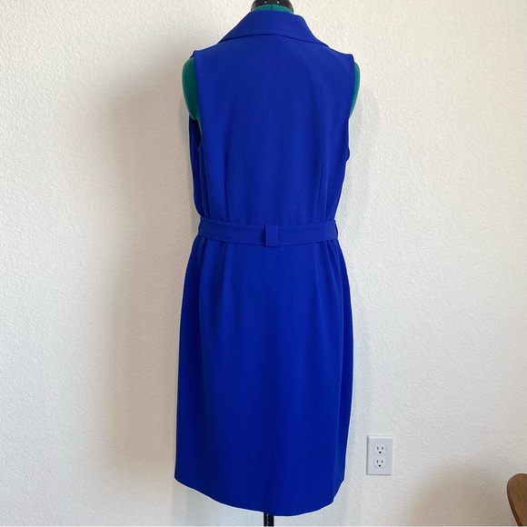 The Limited Blue Belted Dress - Picture 2 of 15